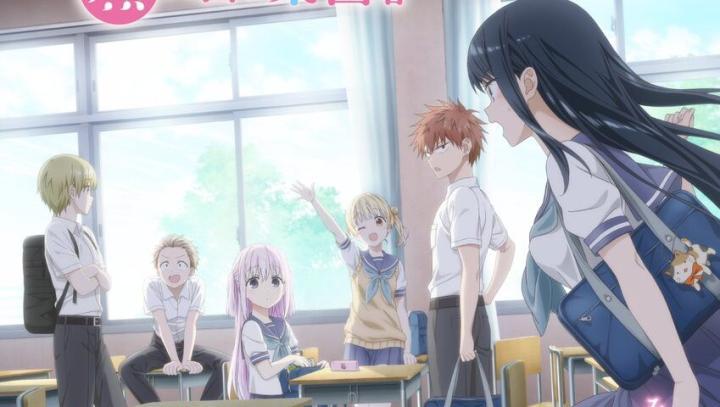 انمي Kao ni Denai Kashiwada-san to Kao ni Deru Oota-kun الحلقة 1 الاولى مترجمة HD